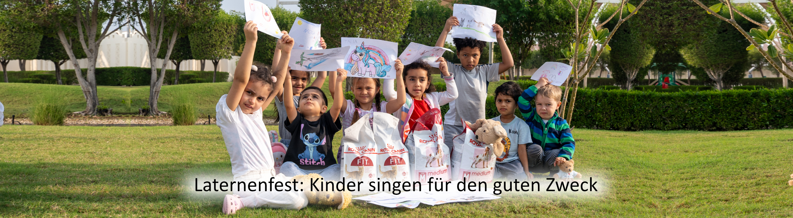 Kinder singen für den guten Zweck