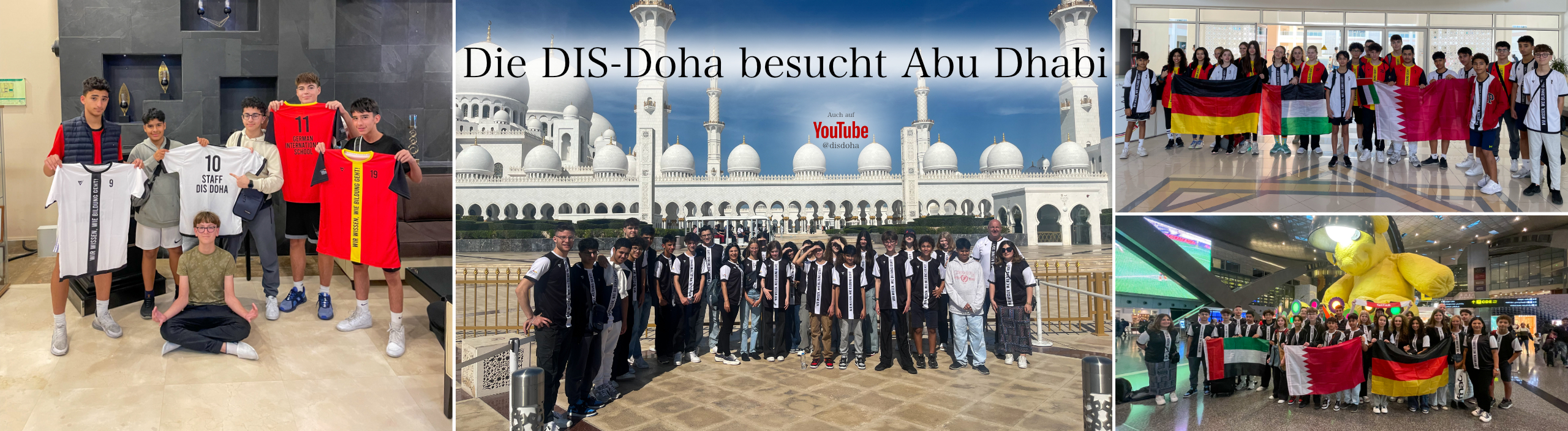Die DIS-Doha besucht Abu Dhabi
