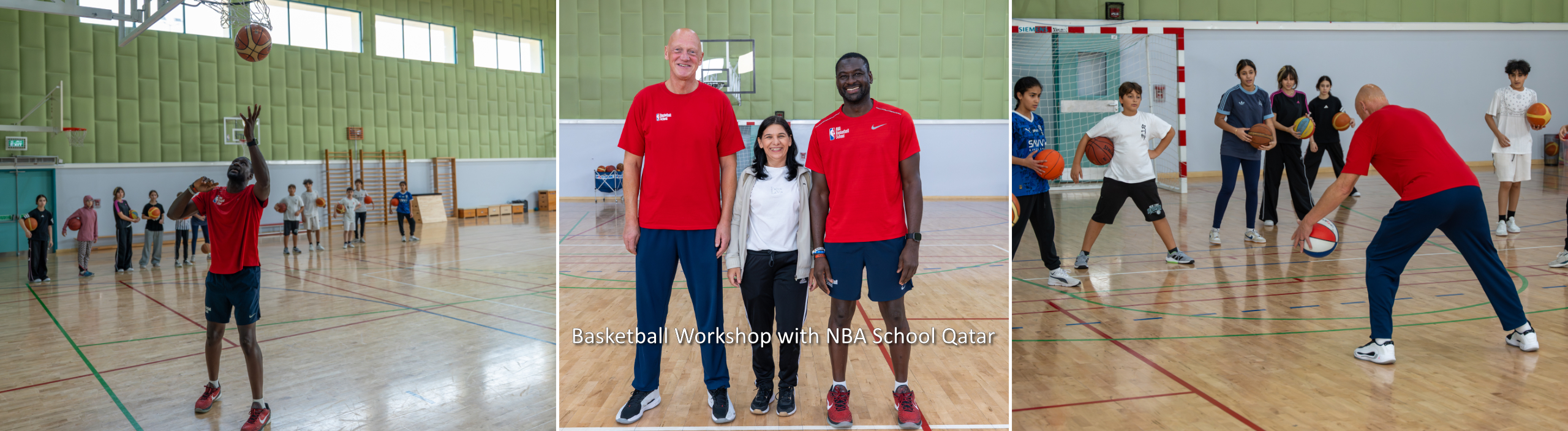 Basketball Workshop with the NBA School Qatar